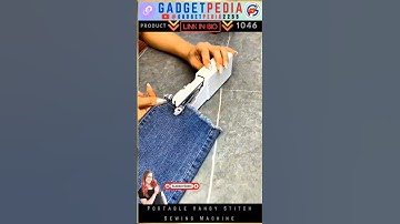"🧵 Game-Changer! Portable Handy Stitch Sewing Machine – Stitch Anytime, Anywhere! ✨🔥"