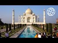 Taj mahal agra india  amazing places 4k