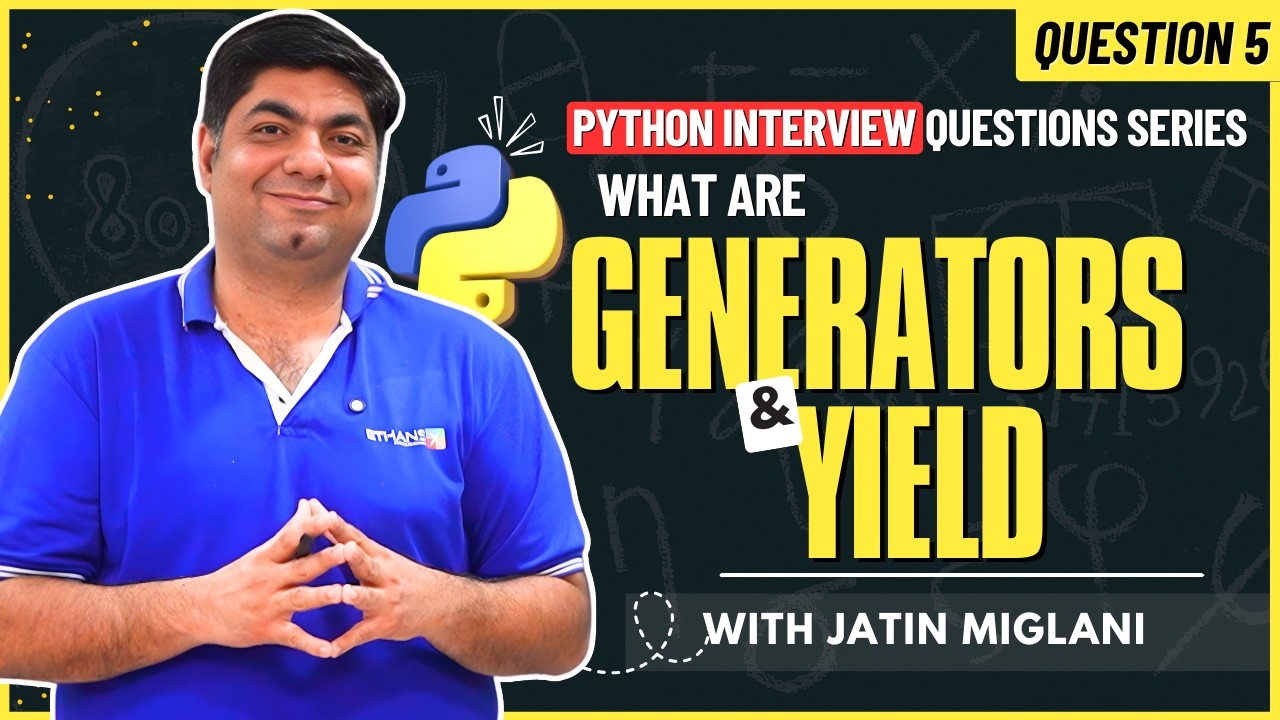 90% Developers Don’t Understand This Generators & Yield | Jatin Miglani ...