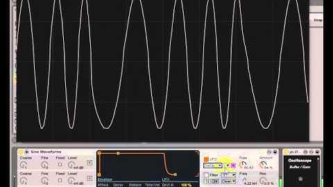 LFO in Ableton- Simple Demo