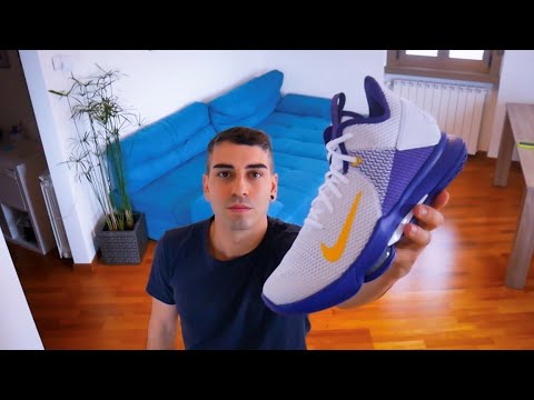 Nike Lebron Witness IV Lakers - on - YouTube