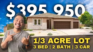 Affordable Single Story Home Tour in Pahrump, NV - Daniel Floorplan Thunderbluff