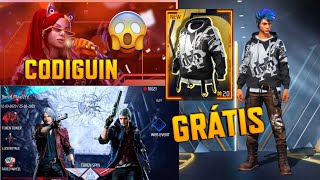 NOVO CODIGUIN, JAQUETA GRÁTIS, NOVA PARCERIA, EVENTOS CHEGANDO E MAIS!! NOVIDADES FREE FIRE