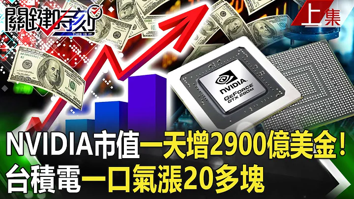 【關鍵時刻上集】20230525 NVIDIA架構新時代！台積電一口氣漲20多塊錢 比「巴菲特防線」整整多100元！｜劉寶傑 - 天天要聞