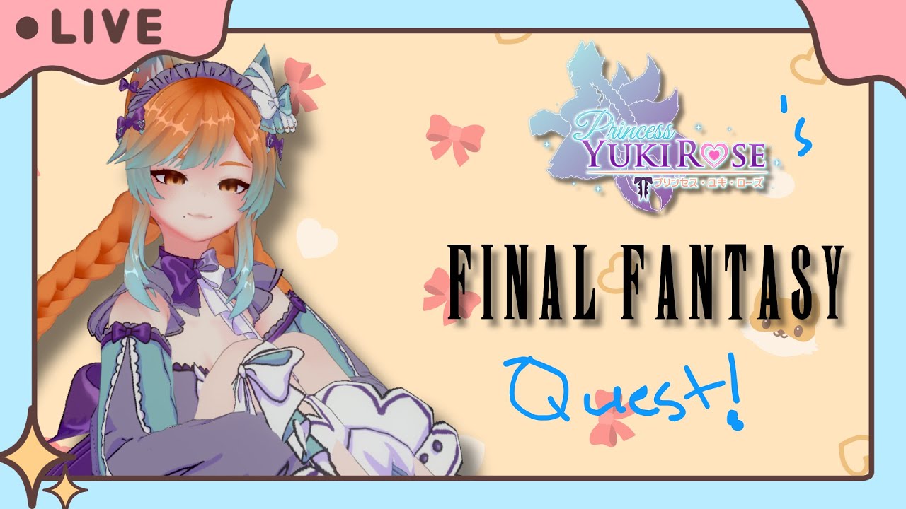 Onee-San is Trophy Hunting!👻Uncapped Subathon👻🦊Final Fantasy 1🦊[ 🧡 Live 🧡 ]