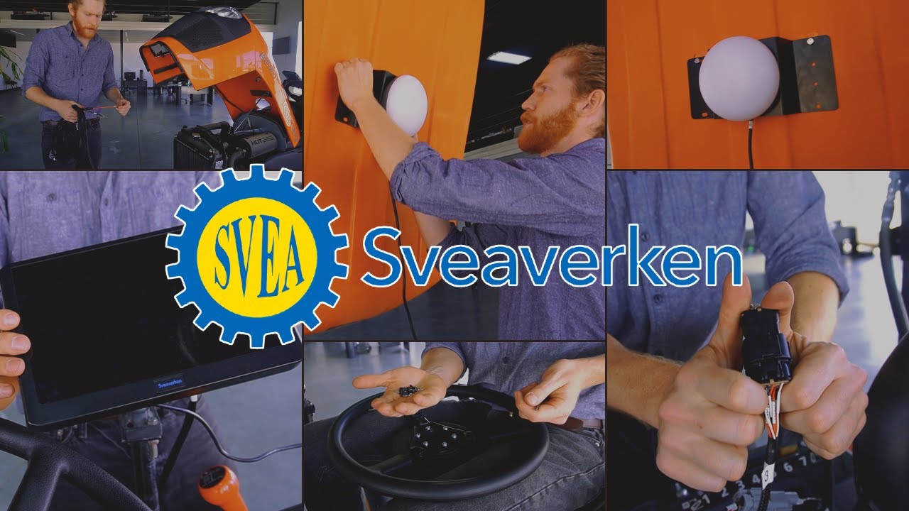 Sveaverken F100 Auto Steer Installation