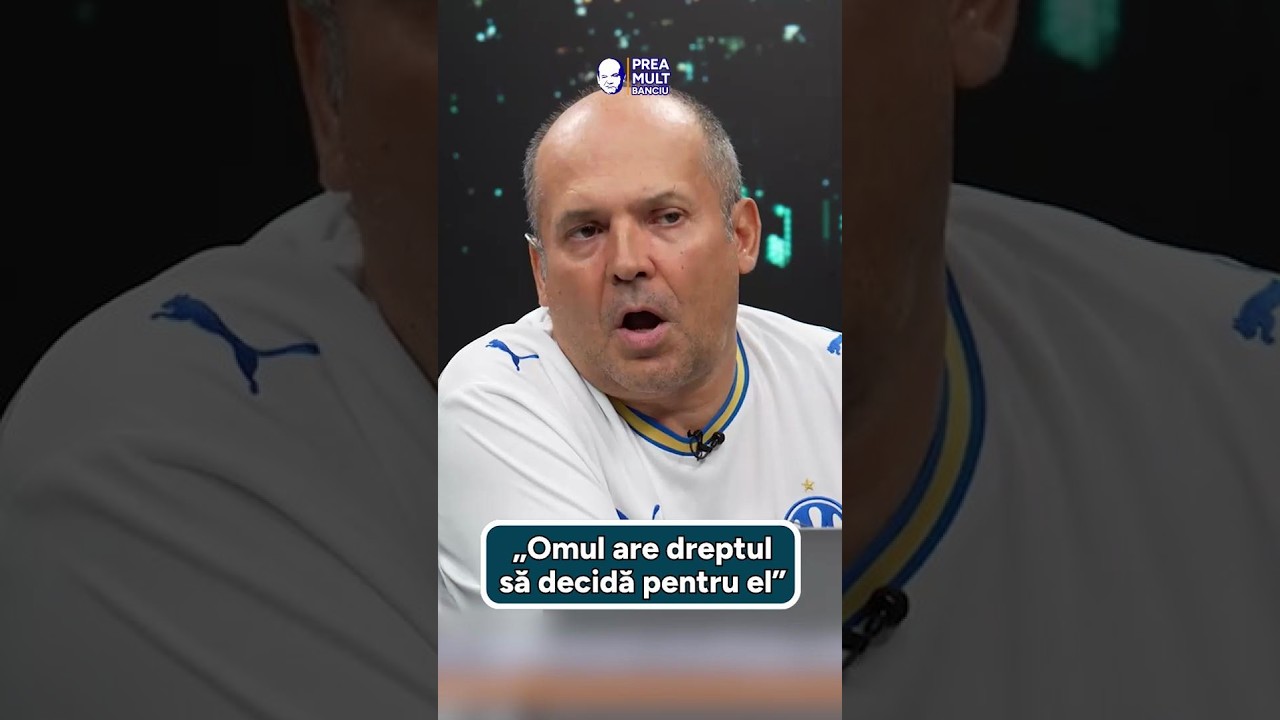 Radu Banciu: „Omul are dreptul să decidă pentru el”