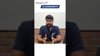 Three critical network performance metrics! #itom #shorts