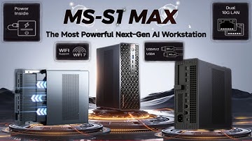 Minisforum MS-S1 MAX Dream Machine | Dual 10G RJ45, USB4v2, Built-In PSU