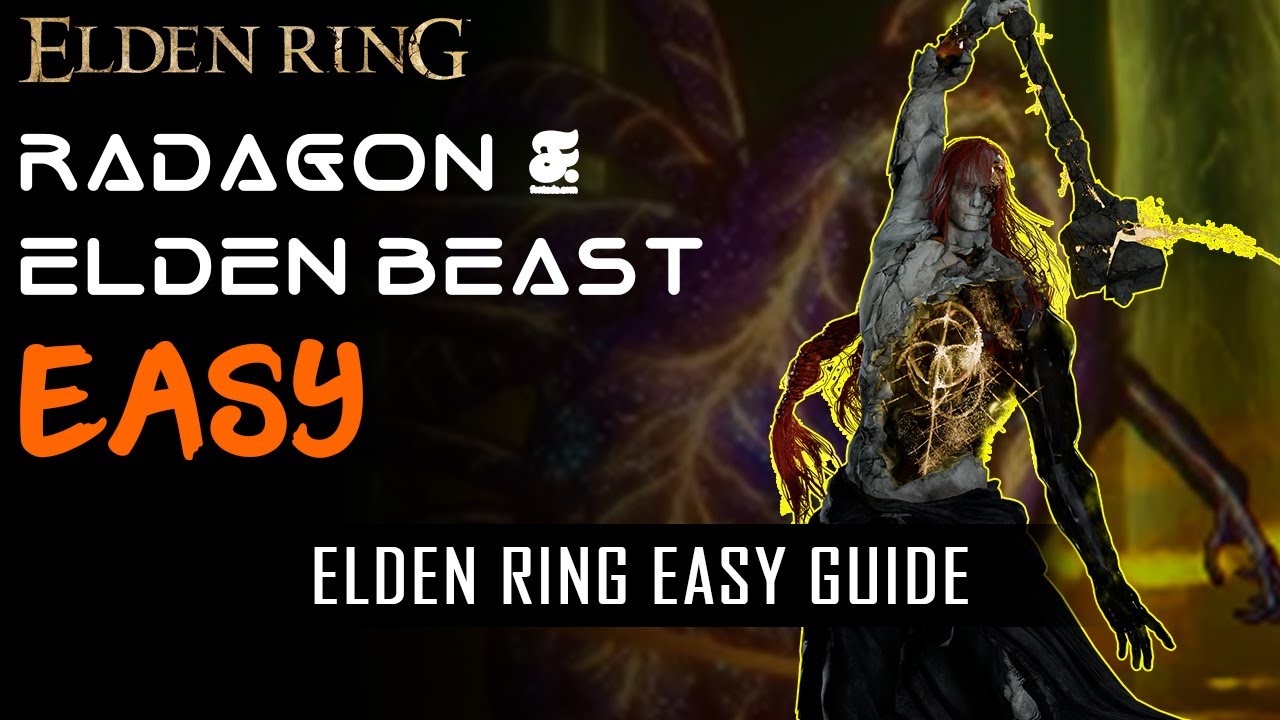 How to beat Final boss, Radagon & Elden Beast in Elden Ring || Beginners Guide
