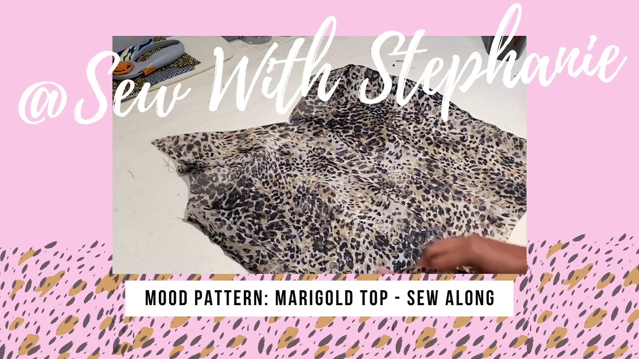 Mood Fabrics: Marigold Top - Sew Along!
