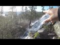 A Glimpse of a Raging Eagle Falls Above Emerald Bay (Lake Tahoe)