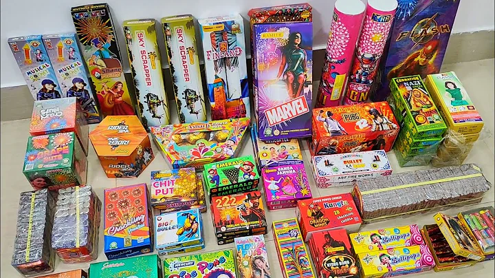 Different Types Diwali Crackers Testing | Testing First Diwali Crackers Stash
