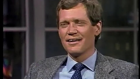 Richard Kiel on Letterman, April 2, 1985