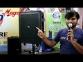 200 WATTS MEGA PORTABLE AMPLIFIER SYSTEM WITH STAND