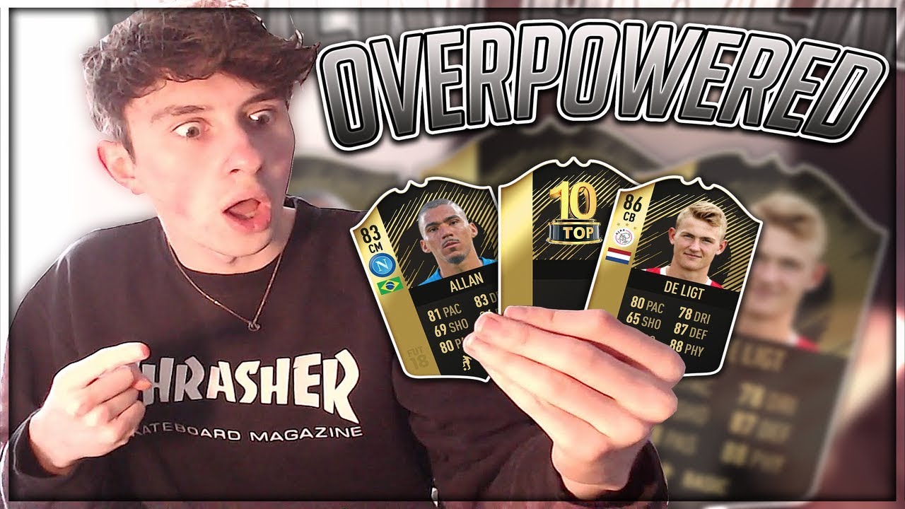 FIFA 18 OVERPOWERED PLAYERS - MOST OVERPOWERED PLAYERS IN FIFA 18!