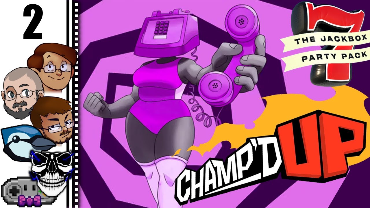 Let's Play The Jackbox Party Pack 7 Part 2 Champ'd Up YouTube