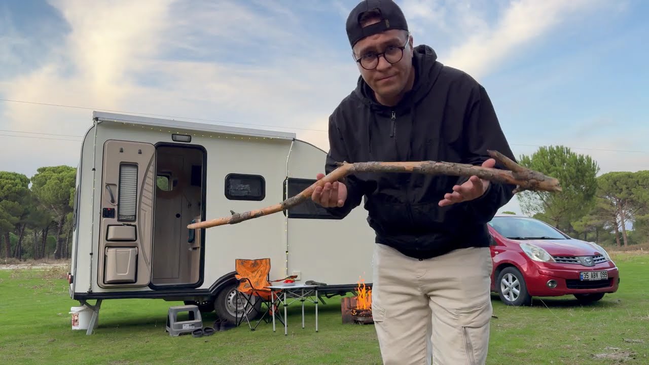 KOZAK YAYLASI'NDA HUZUR DOLU KARAVAN KAMPI / SESSİZLİK, DOĞA ve HAYVAN DOSTLARIMIZ !