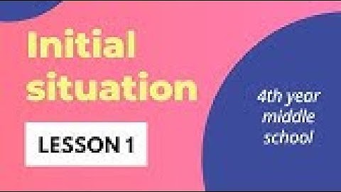 4ms Sequence 3  Me, my community, and citizenship   Lesson 1  Initial situation