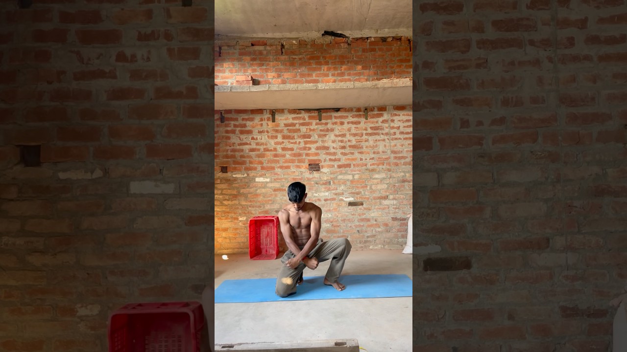 Poor boy hard home workout 🏋️ 