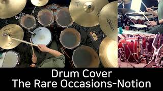 Video thumbnail of "The Rare Occasions - Notion-The Rare Occasions - Drum Cover by DCF(유한선)"