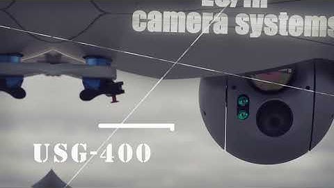 USG-400 EO/IR camera system with moving target tracking
