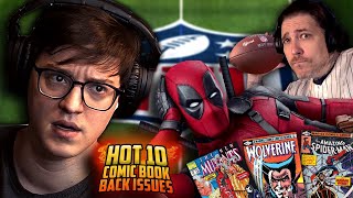 Deadpool Wins the Super Bowl!? ? | Hot10 Comic Book Back Issues ft.  @GemMintCollectibles