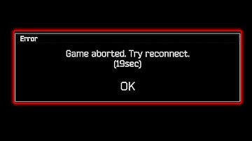 Game Aborted or Infinite Loading Screen Solution