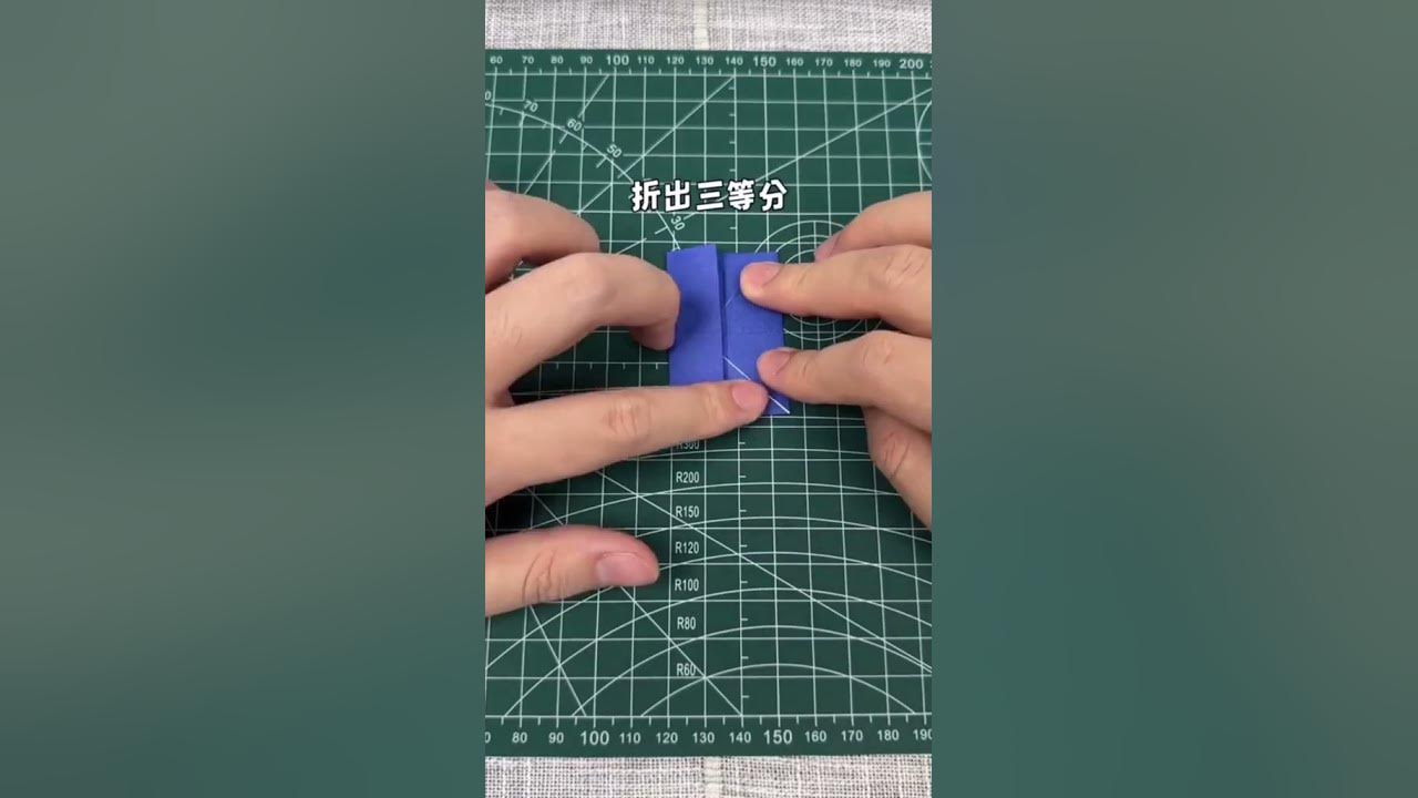 Origami keyboard button step by step. How to make origami paper button
