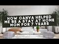 How I Became a FULL TIME Stay at Home Mom Using Canva | Make Money With Canva