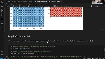 Day4-Code: Implementing quantum SVM in qiskit for Leukemia dataset