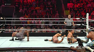 Big E & Kofi Kingston & Lucha Dragons vs. Cesaro & Kidd & The Ascension: Raw, March 30, 2015