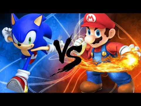 Sonic vs Mario Rap Battle! Extended + Remastered HD