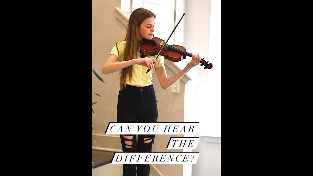Cheap vs expensive violin. Can you hear the difference? YouTube
