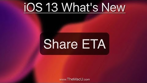 Share ETA in iOS 13 Maps Tutorial!