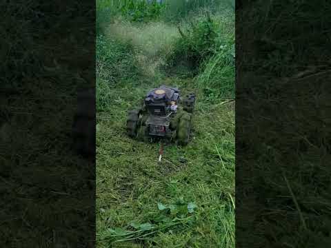 Compact ME450-T Cutting Dense Grass