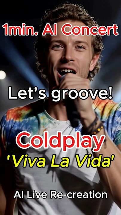 Coldplay – Viva La Vida | Live in São Paulo | AI Recreation & Performance #MUSEAI, #aicover