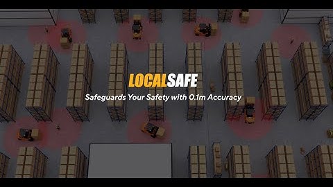 The LOCALSAFE Forklift Proximity Warning System