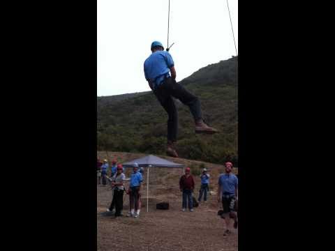 Tim Juggling While Descending