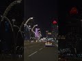 Night lights in the desert Qatar