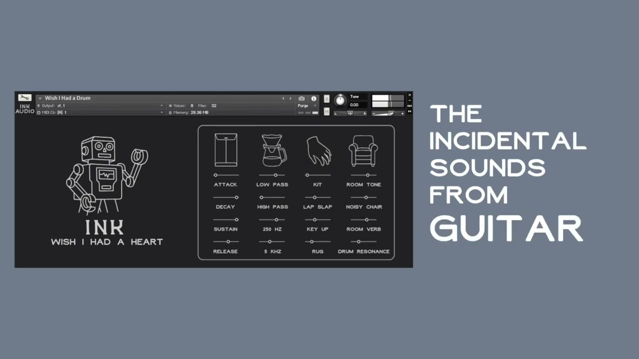 Ink Audio - Wish I Had a Heart - A Layers Library for Kontakt