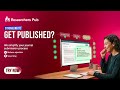 Struggling to Get Your Research Published? Avoid Rejection & Get Accepted Faster
