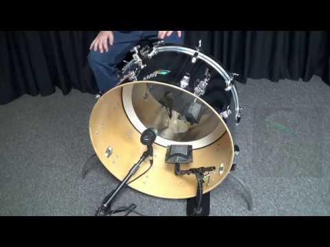 Bass Drum Mic Comparison, Shure Beta 91a vs AKG D112 Sound Test