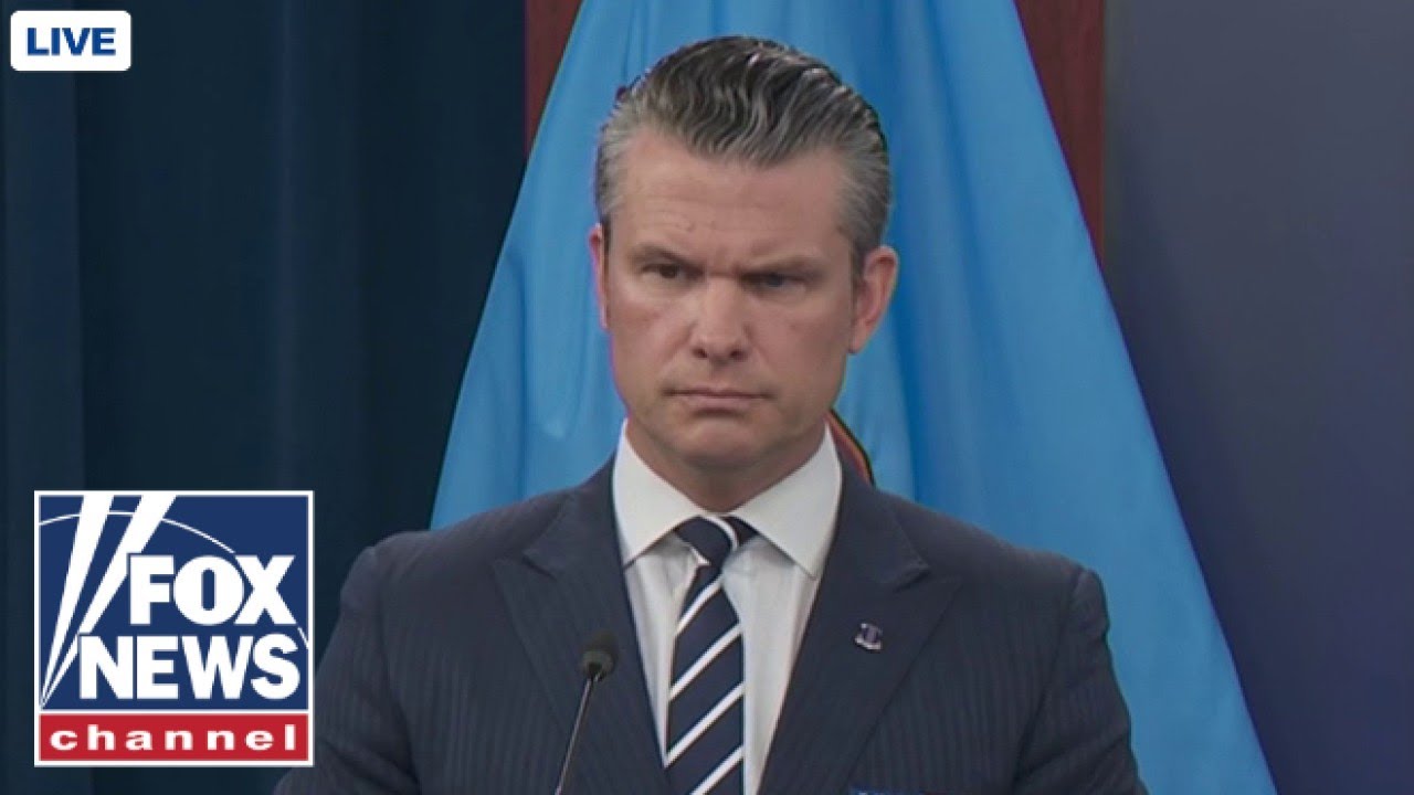 WATCH LIVE: Pete Hegseth holds briefing after US strikes Iran nuclear sites