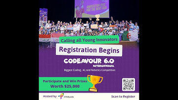 How to register for Codeavour 6.0 international the world