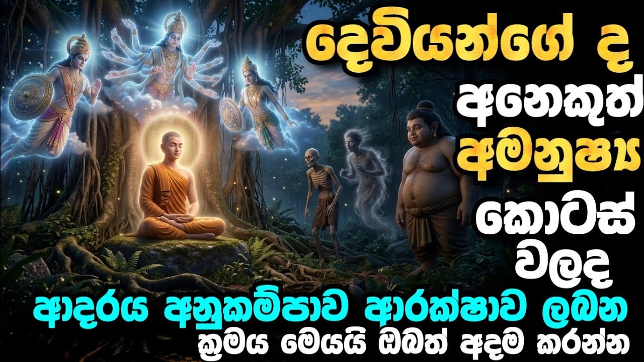 ඔබේ ආරක්ෂාවට අමනුෂයන් පවා ඉදිරිපත් වේවි ඔබ මෙහෙම කරොත් | galigamuwe gnanadeepa thero bana 2026