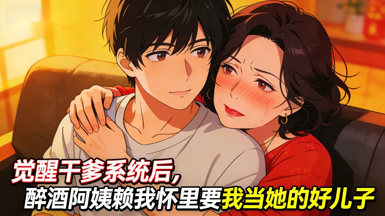 觉醒干爹系统后，醉酒阿姨赖我怀里要我当她的好儿子。系统逼我认妈？这便宜干妈也太撩人了！#小說推薦 #小說 #動漫 #劇情 #漫畫