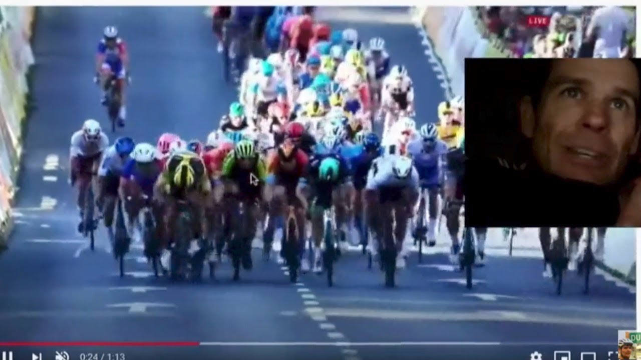 Tour Of Poland 2020 Crash Analyzed frame by frame