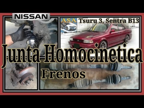 Junta Homocinetica Tsuru 3 Sentra, Espiga. - YouTube Junta Homocinetica Tsuru 3 Sentra, Espiga. - YouTube