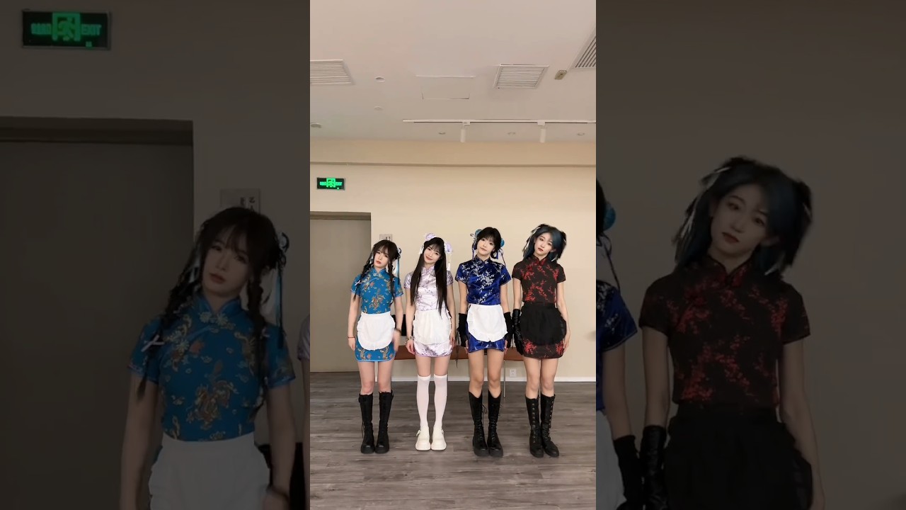 Feng Sijia douyin with Xu Yang Yuzhuo, Li JiaEn, Zhang Yueming 20240331